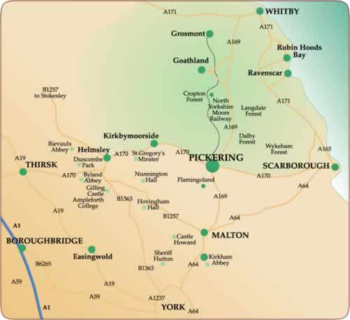 Map of the area